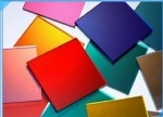 Tinted reflective glass